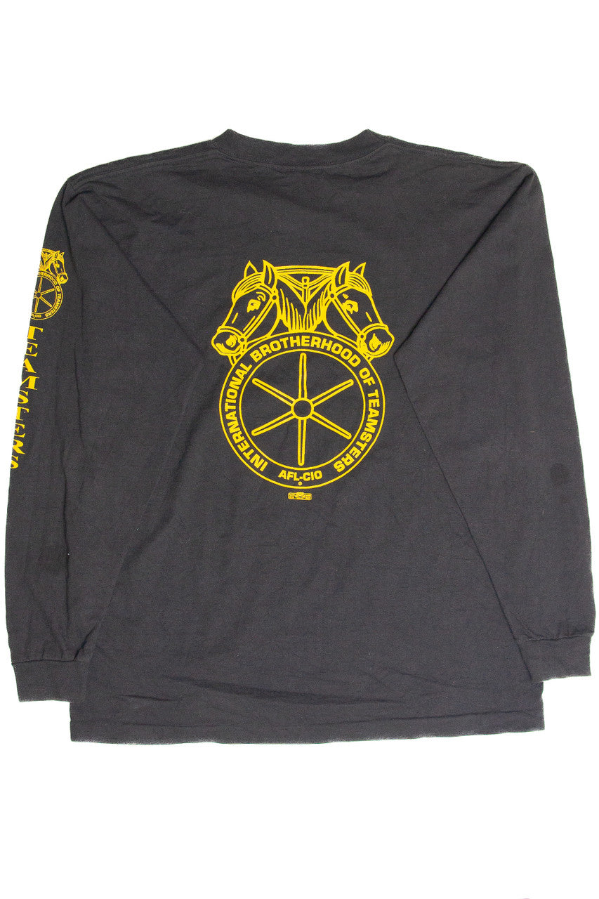 Vintage International Brotherhood Of Teamsters Long Sleeve Shirt