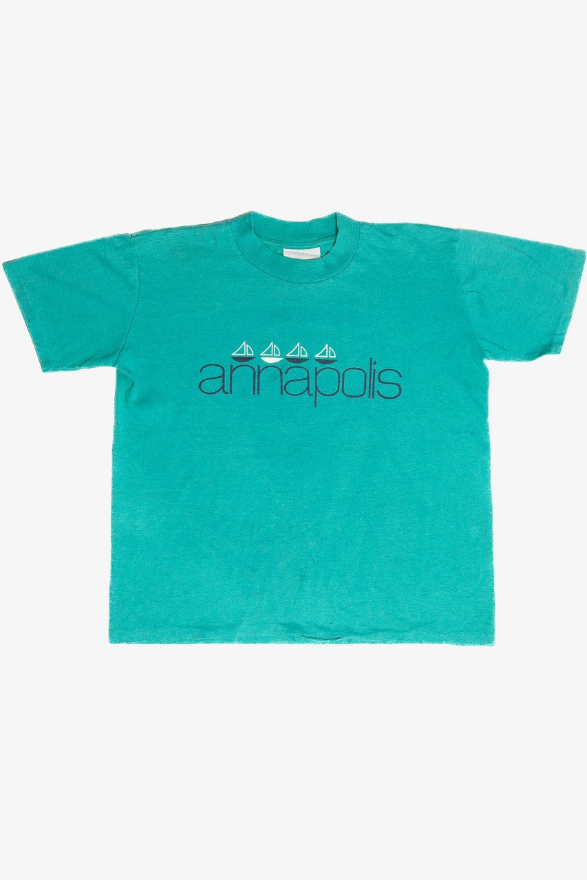 Vintage Annapolis Boat Graphic T-Shirt