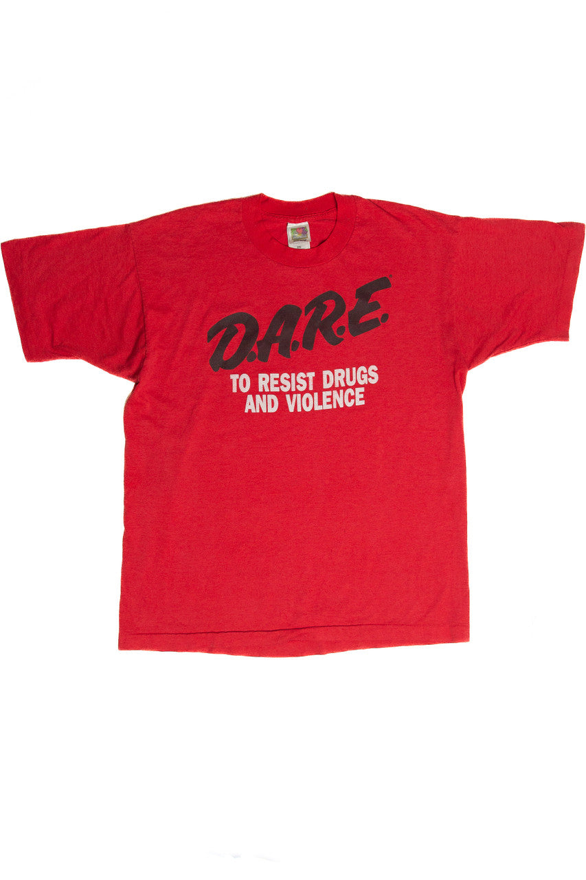 Vintage D.A.R.E Red T-Shirt