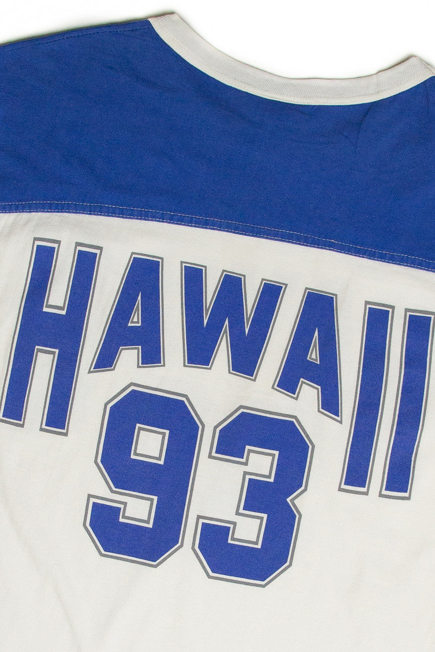 Vintage Hawaii 93 Poly Tees Jersey