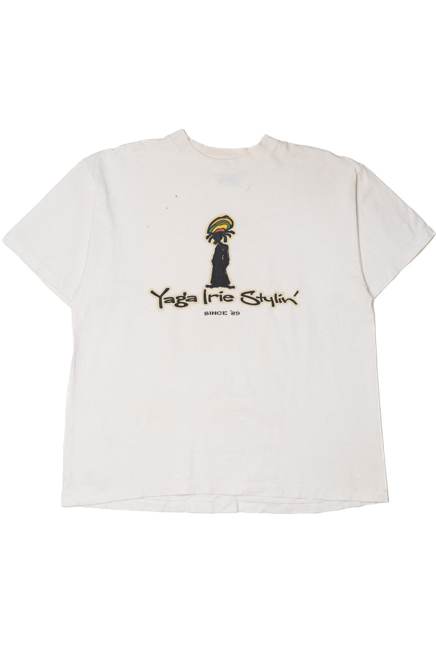 Vintage Distressed "Yaga Irie Stylin'" Yaga T-Shirt