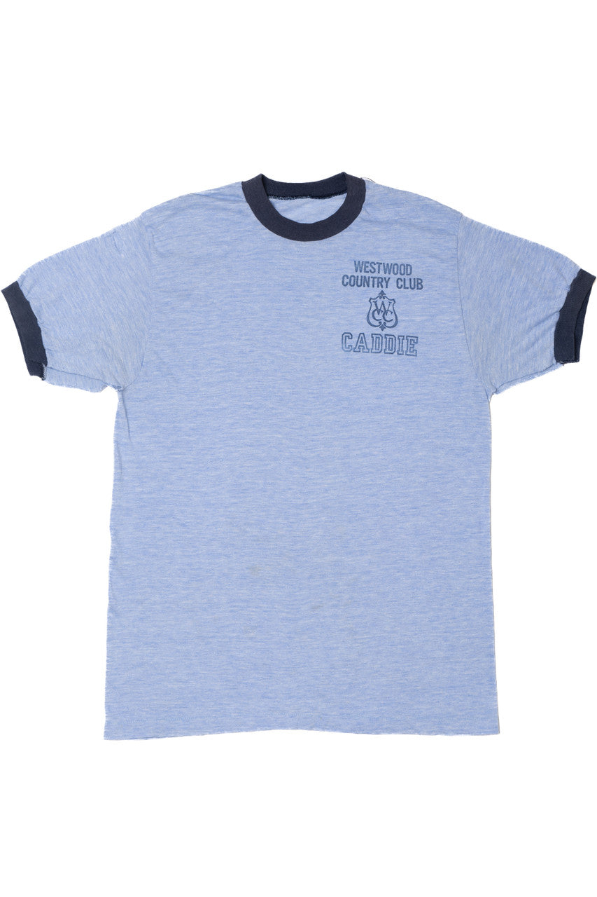 Vintage "Westwood Country Club Caddie" Ringer T-Shirt