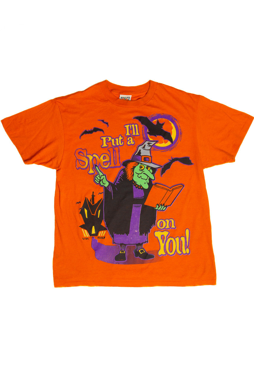 Vintage Happy Halloween "I'll Put A Spell On You" T-Shirt