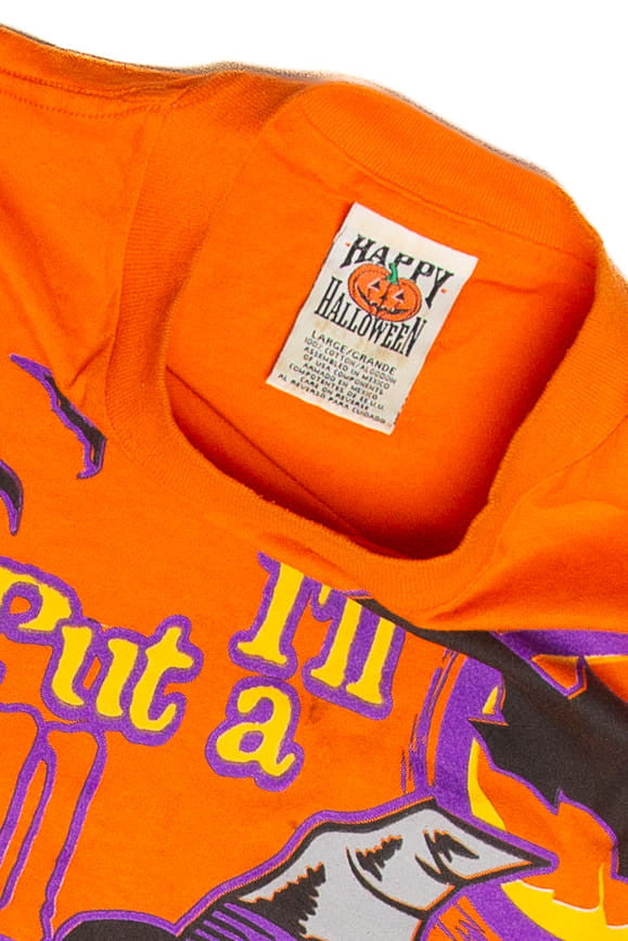 Vintage Happy Halloween "I'll Put A Spell On You" T-Shirt