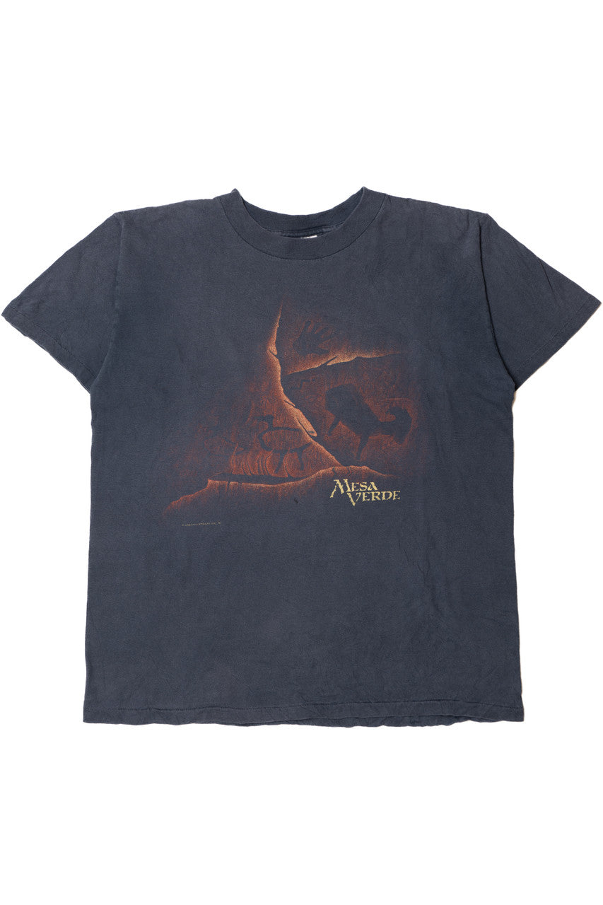 Vintage 1990 "Mesa Verde" Cave Paintings T-Shirt