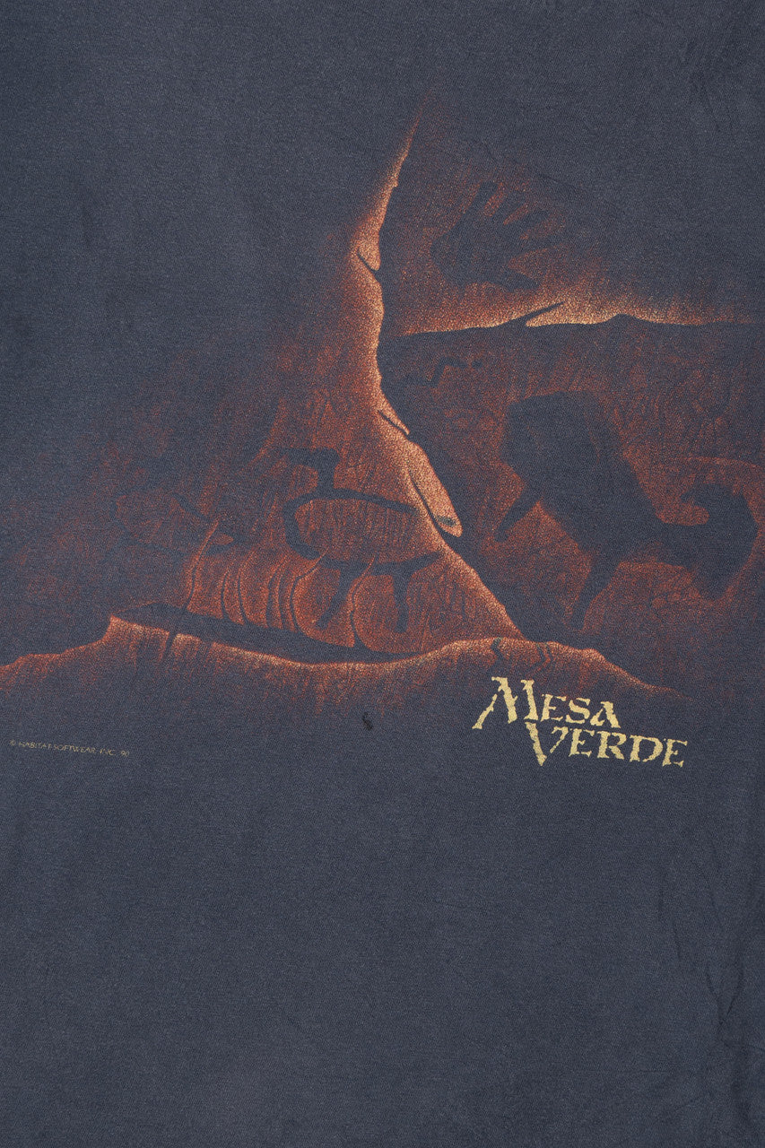 Vintage 1990 "Mesa Verde" Cave Paintings T-Shirt
