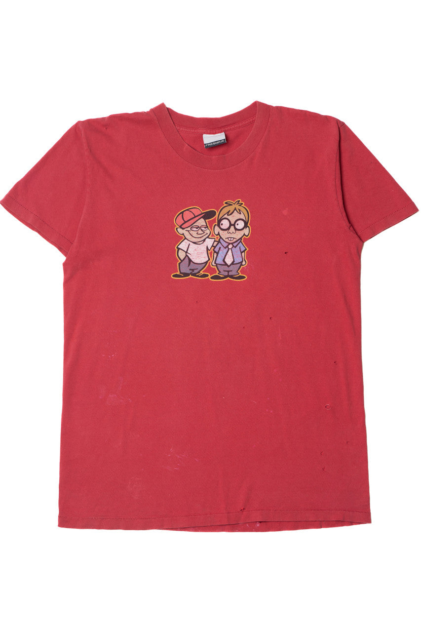 Vintage Distressed "Fresh Jive" Streetwear T-Shirt