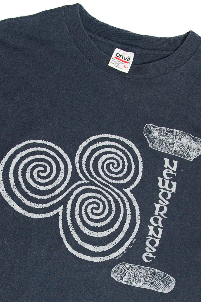 Vintage Newgrange Ireland Long Sleeve T-Shirt (1997)