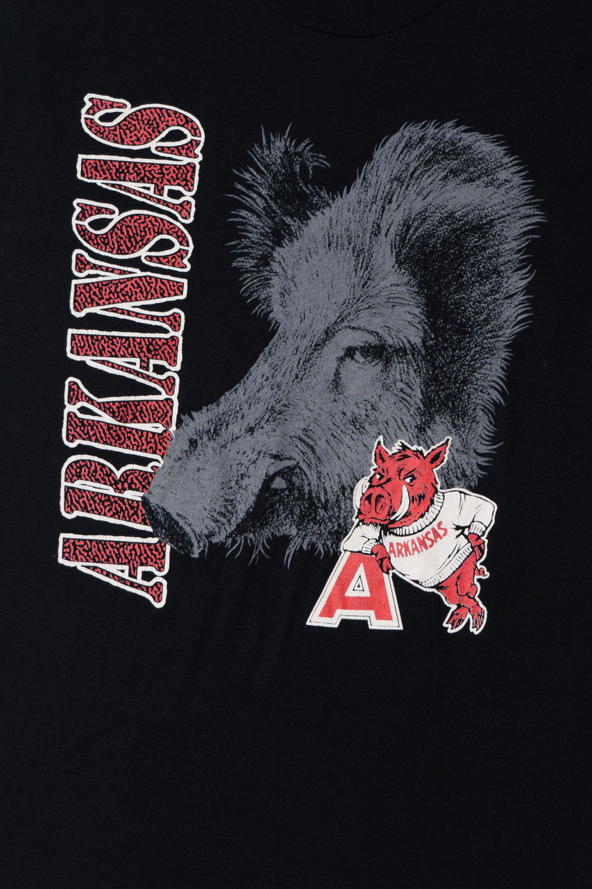 Vintage University of Arkansas Razorbacks Mascot T-Shirt