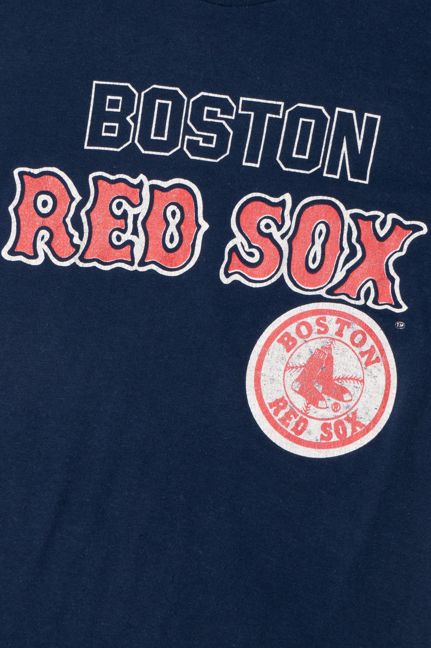 Vintage Boston Red Sox Logo MLB Baseball T-Shirt