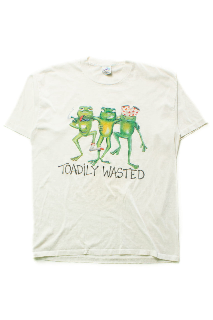 Vintage Toadily Wasted T-Shirt (1990s)