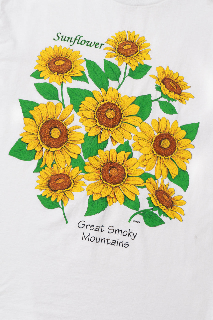Vintage "Sunflower" "Great Smokey Mountains" Single Stitch T-Shirt