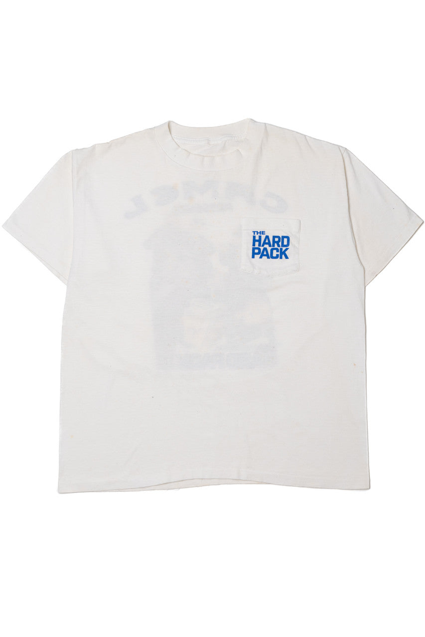 Vintage 1991 Camel Cigarettes Hard Pack Pocket T-Shirt