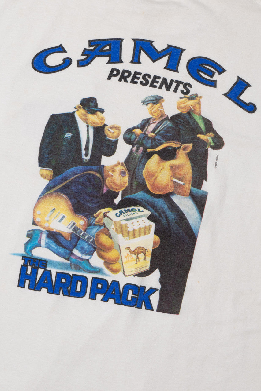 Vintage 1991 Camel Cigarettes Hard Pack Pocket T-Shirt