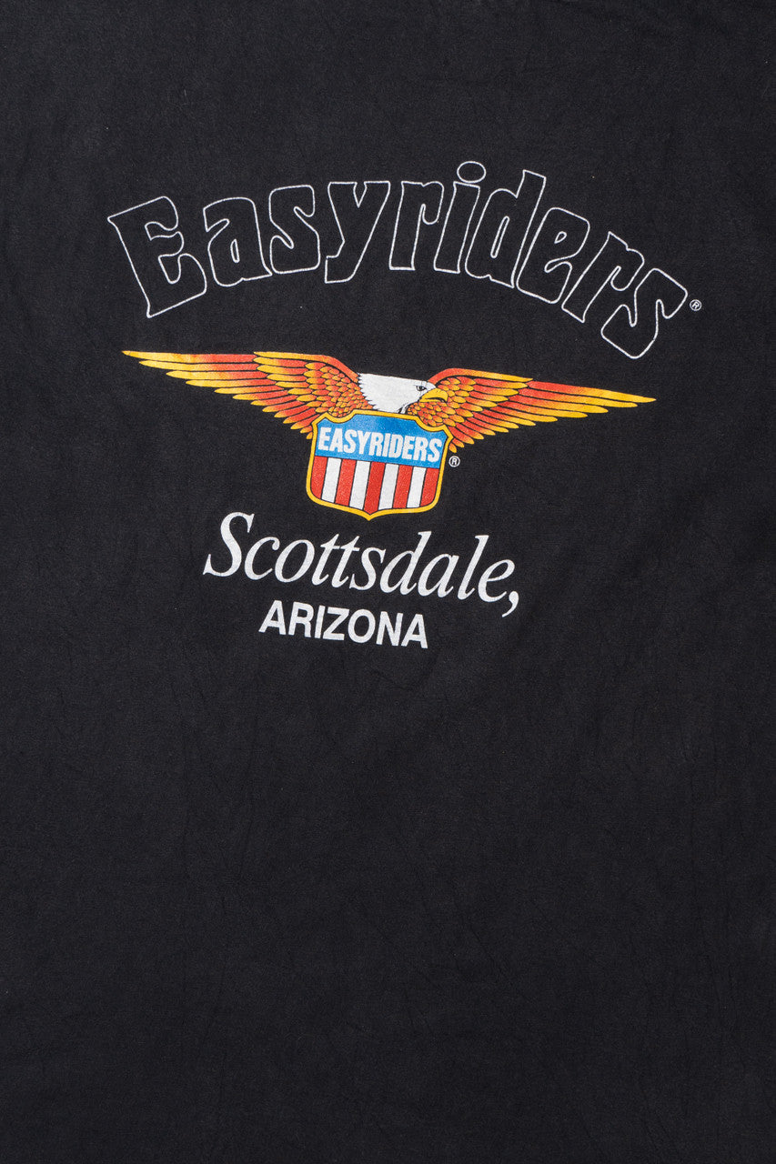 Vintage "Time Warp" "Easyriders" Motorcycle Single Stitch T-Shirt (1990s)