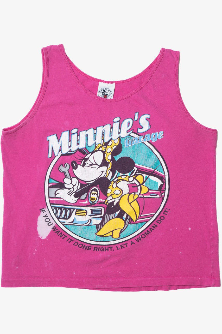 Vintage "If You Want It Done Right, Let A Woman Do It!" Mickey Tank Top T-Shirt