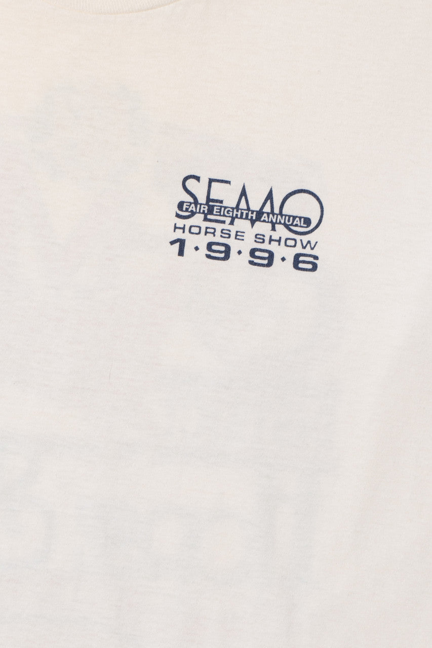 Vintage 1996 Semo District Fair Horse Show T-Shirt