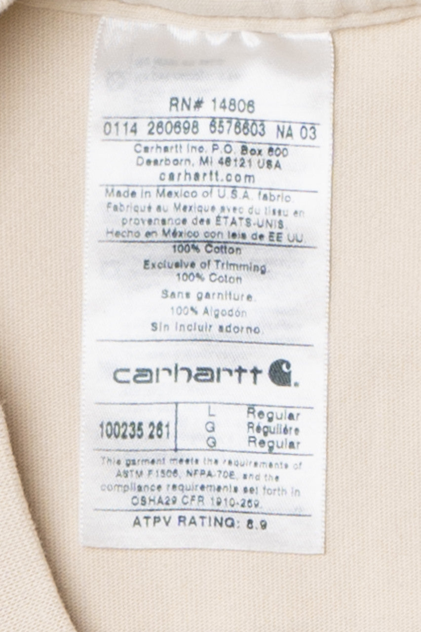Carhartt FR 2112 Pocket Long Sleeve T-Shirt