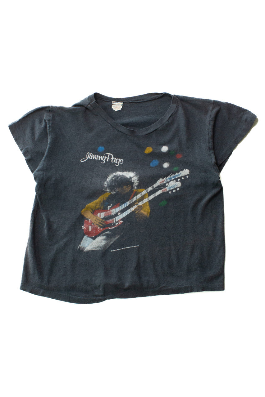 Vintage Jimmy Page The Firm Tour T-Shirt (1985)