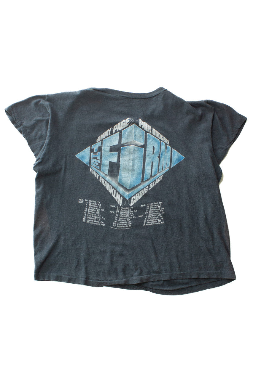 Vintage Jimmy Page The Firm Tour T-Shirt (1985)