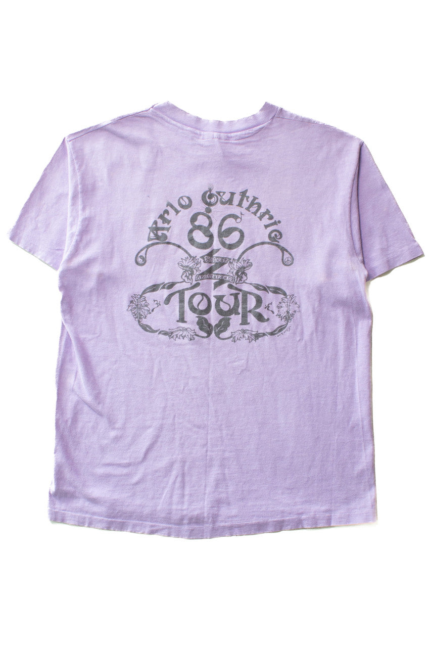Vintage Arlo Guthrie Silver Anniversary T-Shirt (1986)