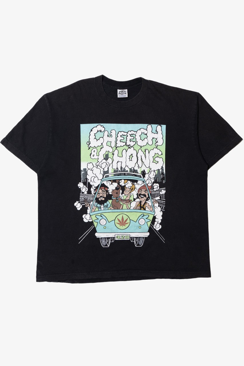 "Cheech & Chong" Scooby Doo 420 Mystery Bus T-Shirt