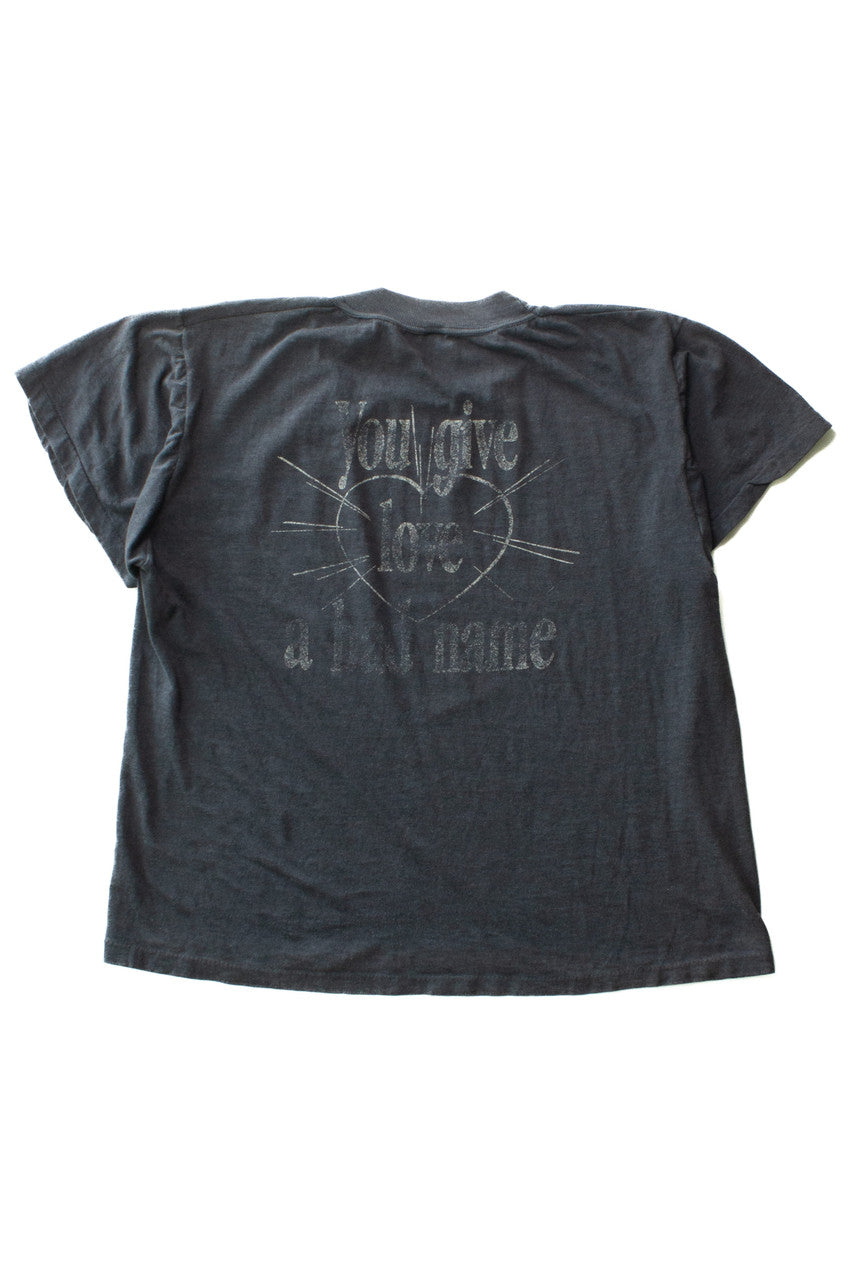 Rare Vintage Bon Jovi Slippery When Wet T-Shirt (1986)