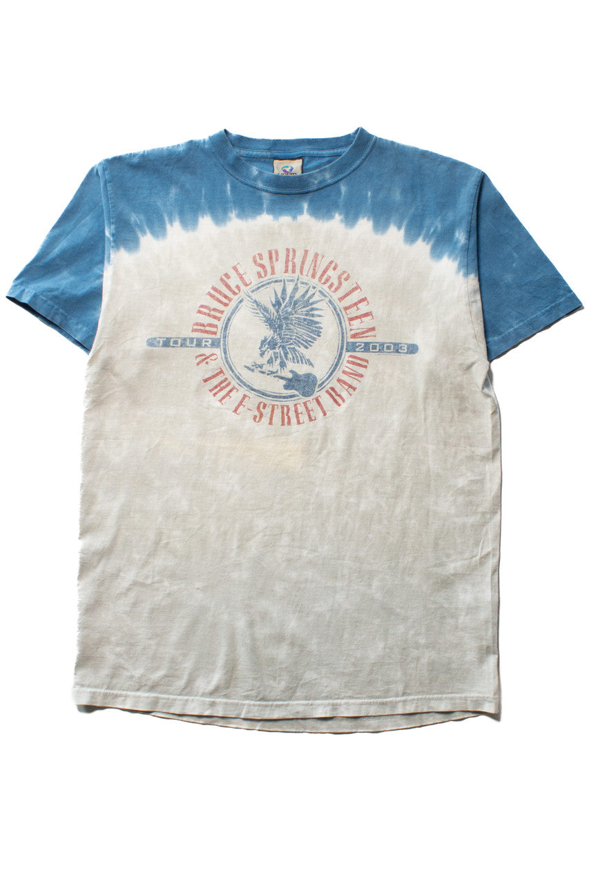 Vintage Bruce Springsteen Tour Tie Dye T-Shirt (2003)
