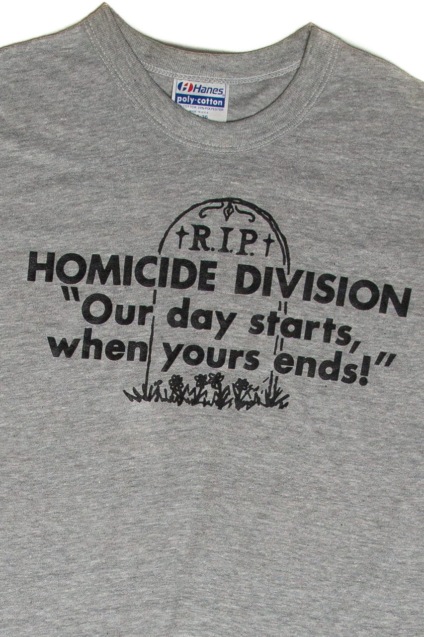 Vintage Homicide Division T-Shirt