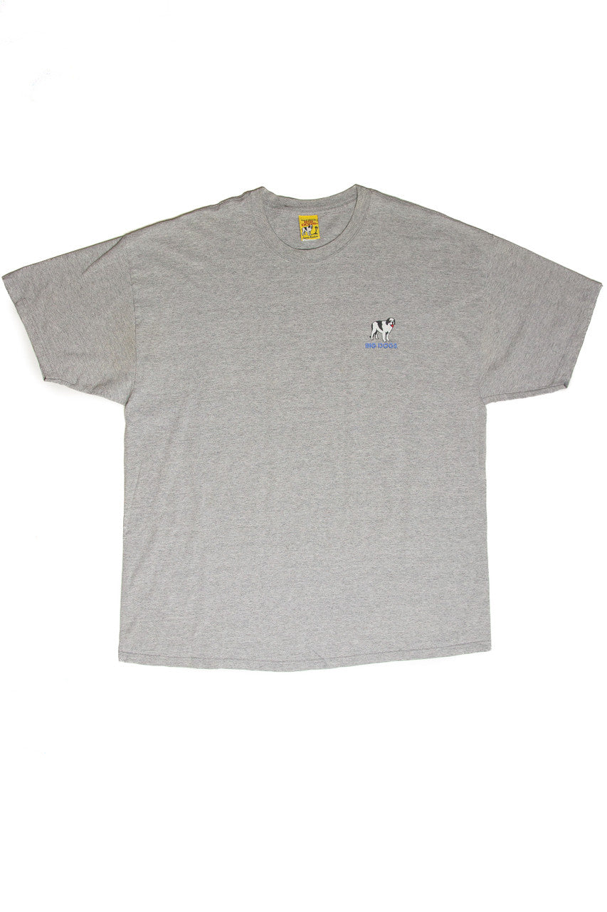 Vintage Big Dogs Stay Off The Court T-Shirt (1999)