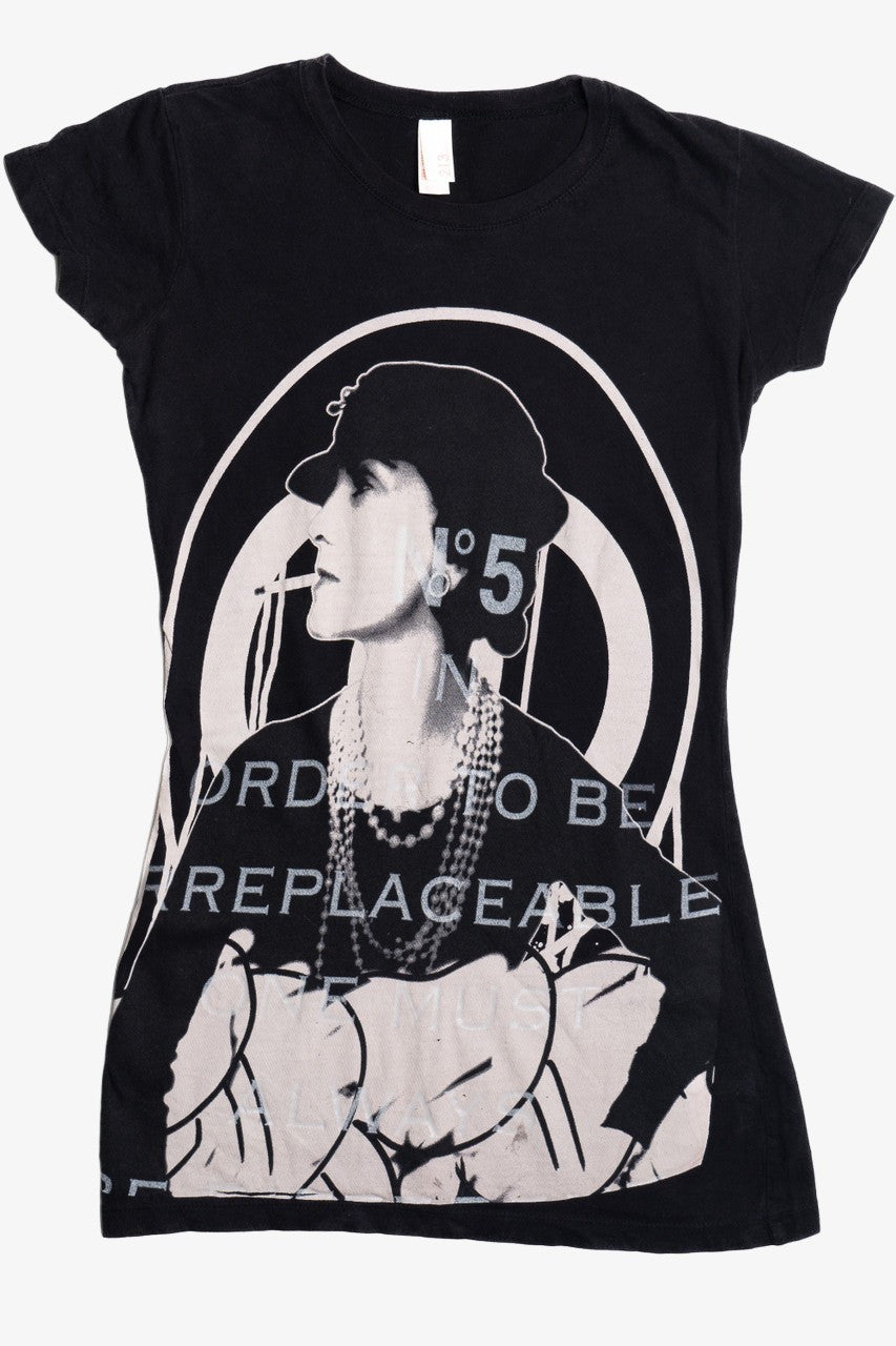 Recycled Chanel Inspired T-Shirt