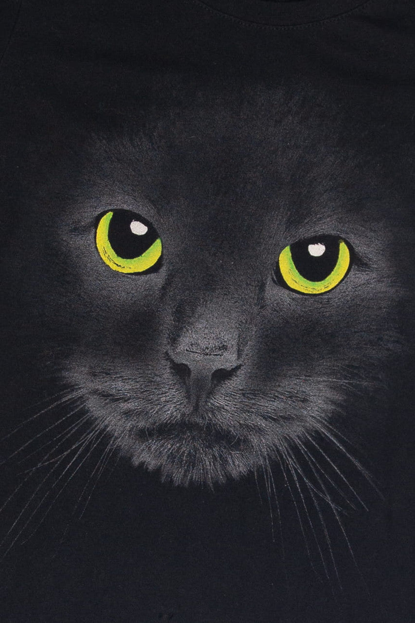 Black Cat Graphic T-Shirt