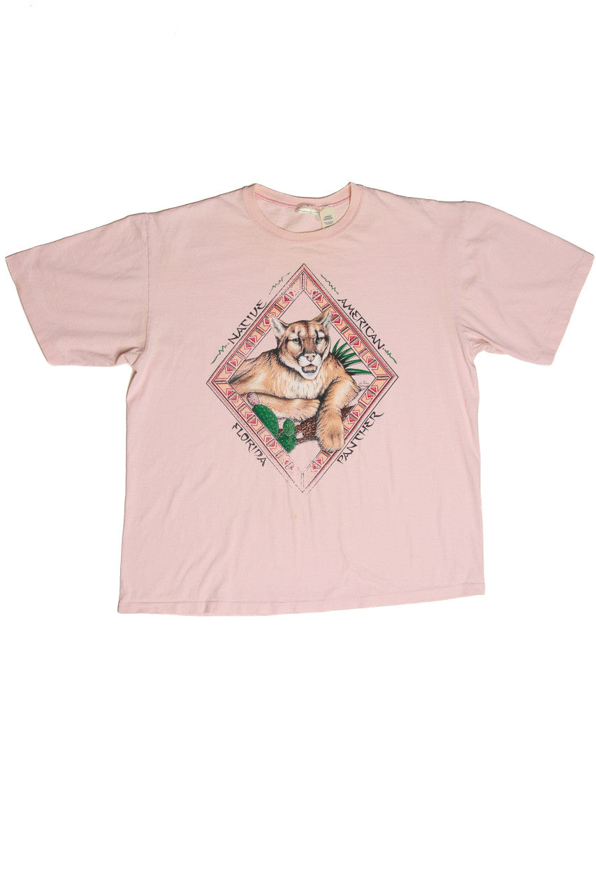 Vintage Native American Florida Panther T-Shirt