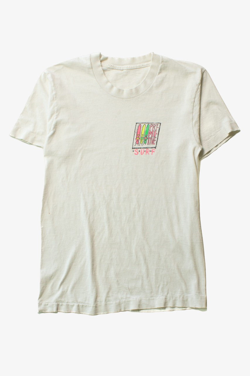 Vintage Distressed Primitive Team Surf T-Shirt (1990s)