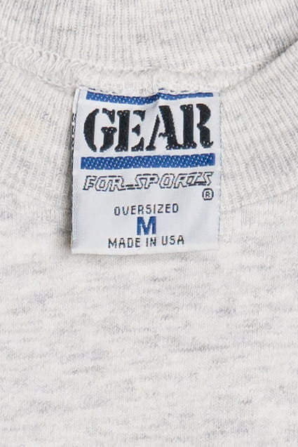 Vintage "MSU Athletic Dept." Gear for Sports Crop Top T-Shirt