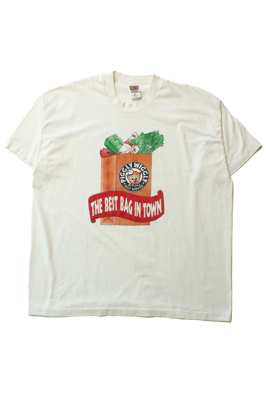 Vintage Piggly Wiggly Best Bag In Town T-Shirt (1990s)