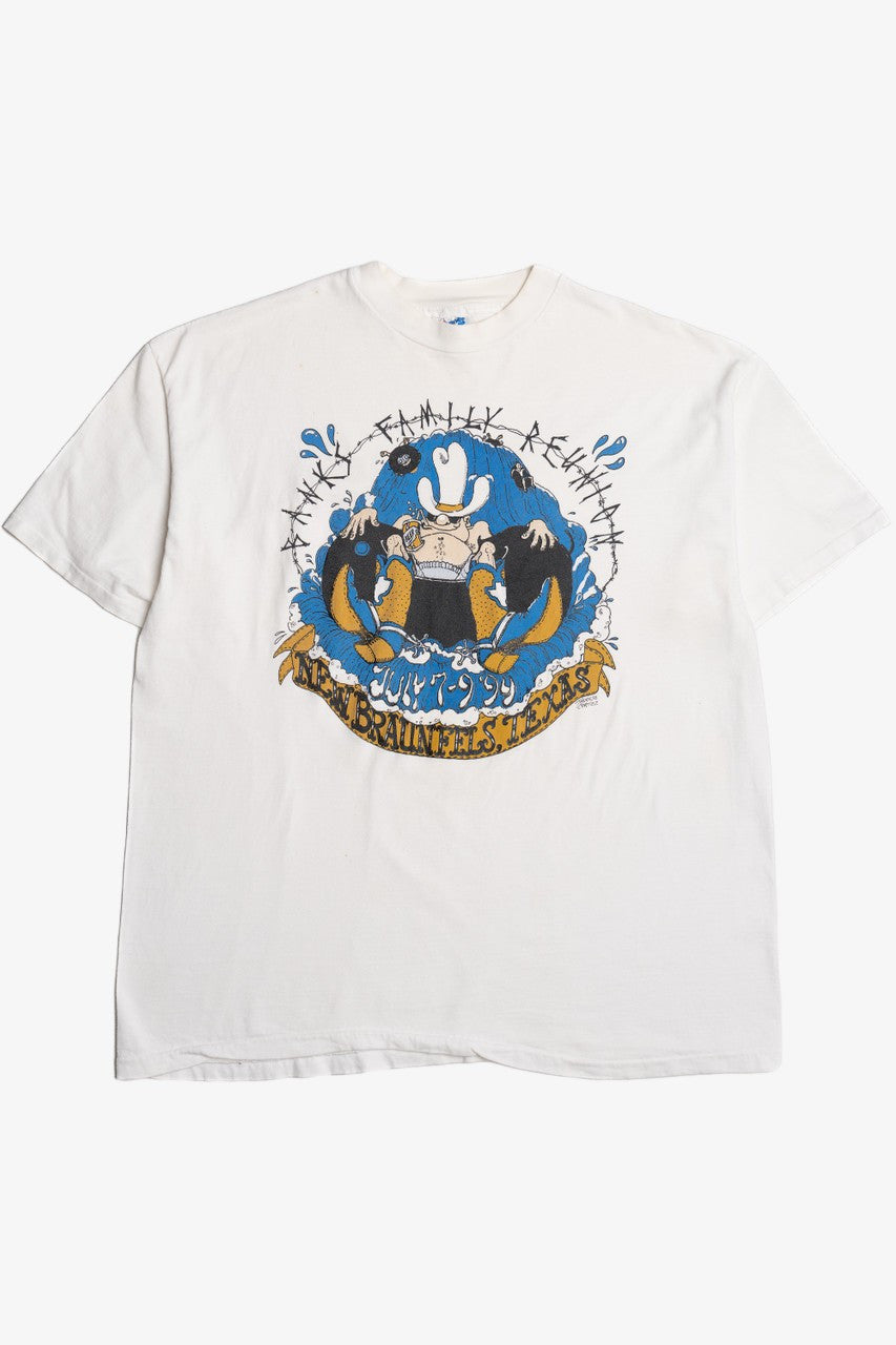 Vintage 1994 Banks Family Reunion Cowboy T-Shirt
