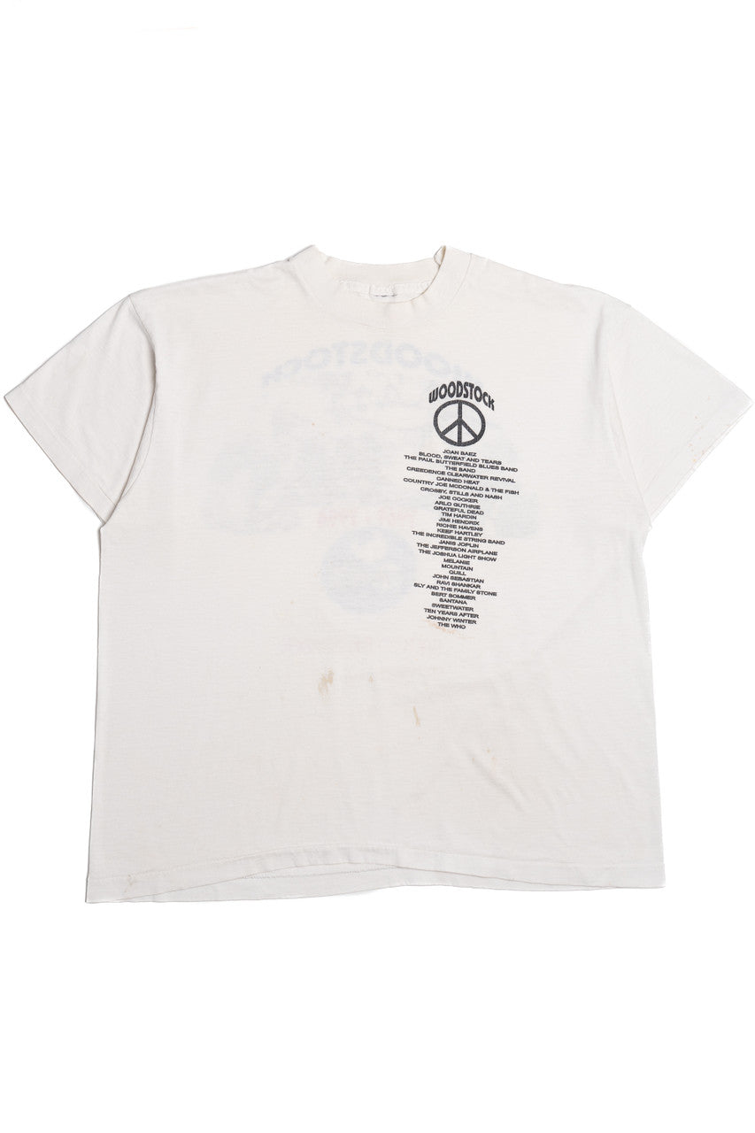 Vintage Woodstock 1994 "Back To The Garden" T-Shirt