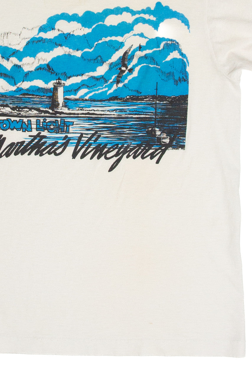 Vintage Edgartown Light Martha's Vineyard T-Shirt