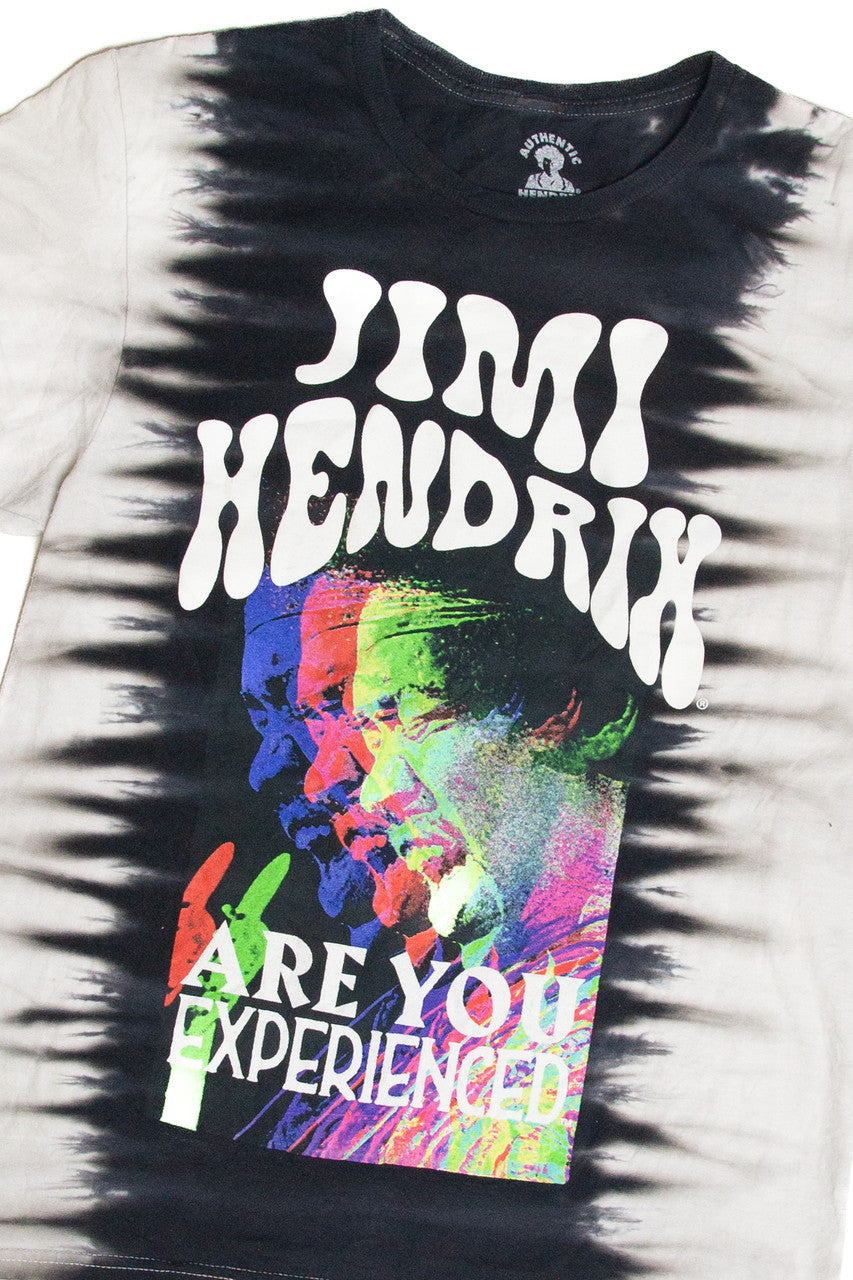 Jimi Hendrix "Are You Experienced" Tie-Dye T-Shirt