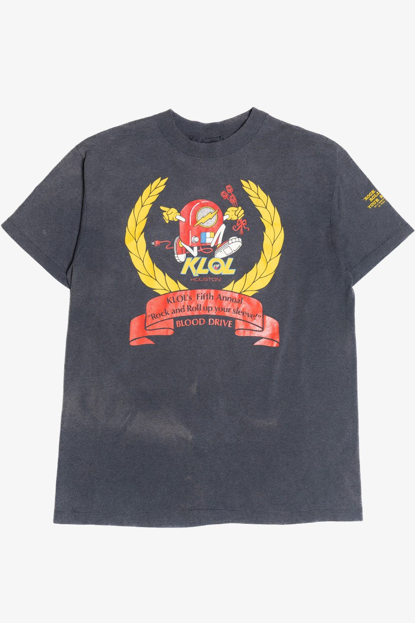 Vintage "KLOL Houston Blood Drive" T-Shirt