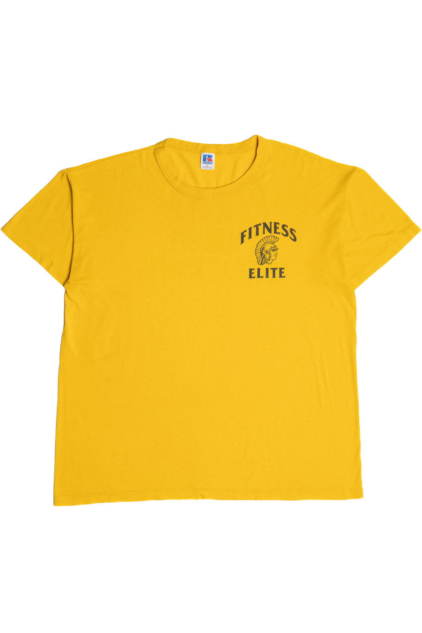 Vintage Fitness Elite "A Body Is A Terrible Thing To Waste" Russell Athletic T-Shirt