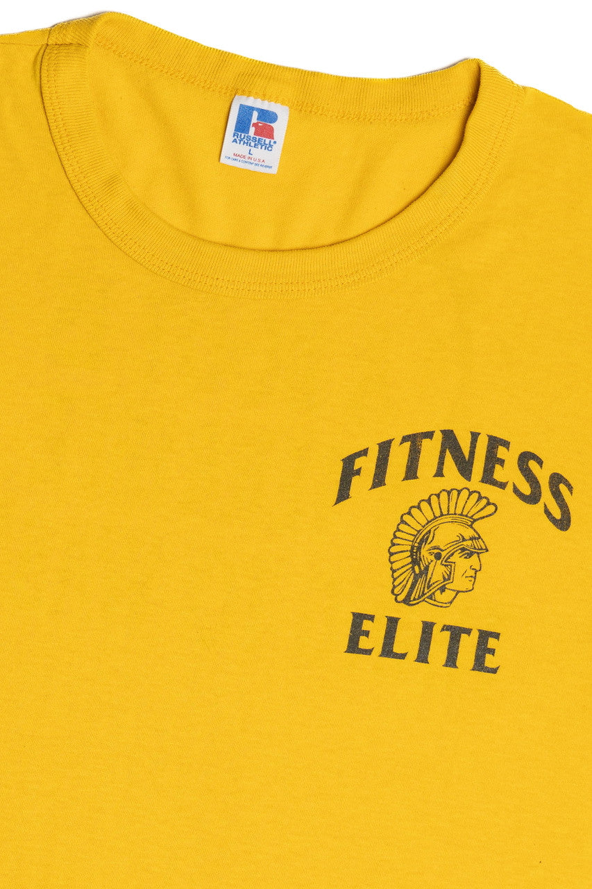Vintage Fitness Elite "A Body Is A Terrible Thing To Waste" Russell Athletic T-Shirt