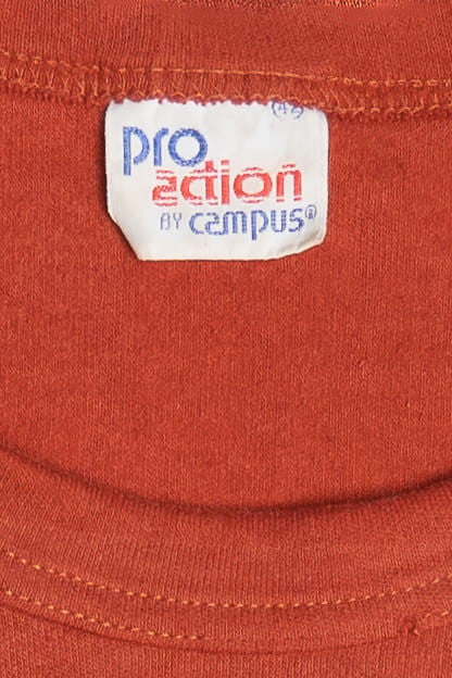 Vintage Distressed "Guanaja" Scenic Print Pocket T-Shirt