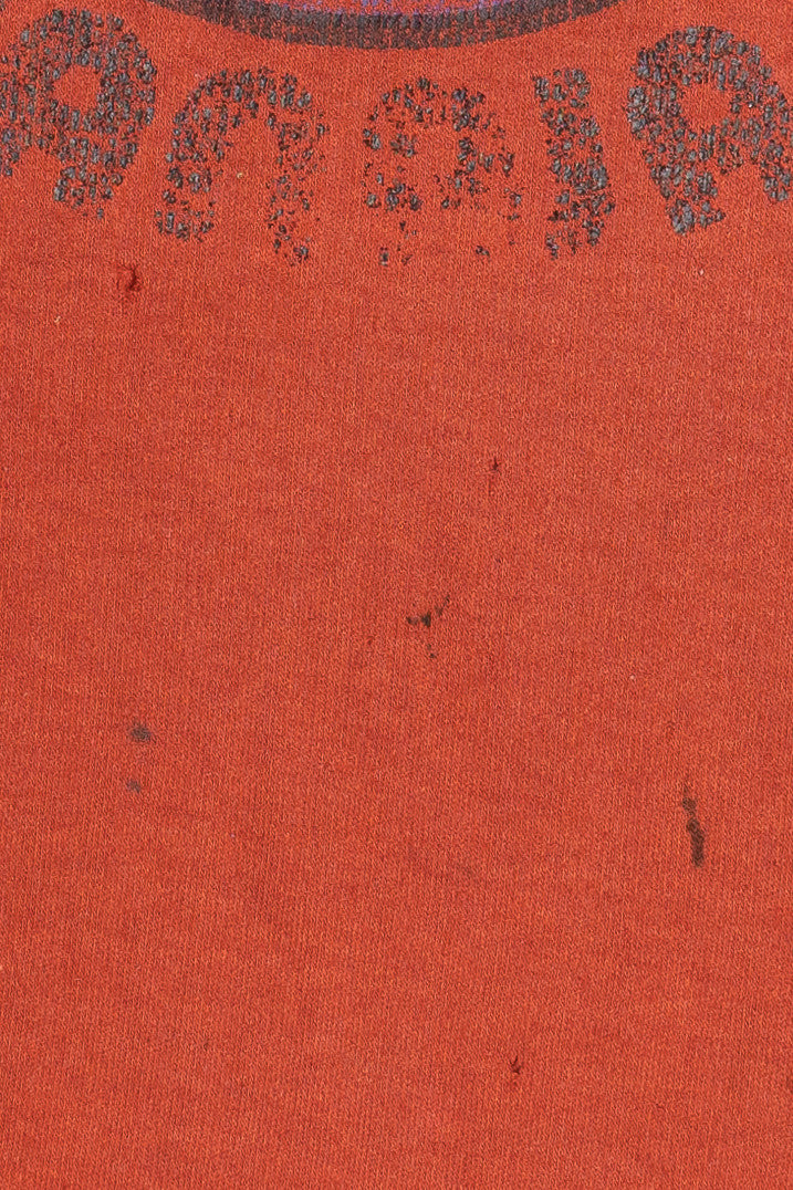 Vintage Distressed "Guanaja" Scenic Print Pocket T-Shirt