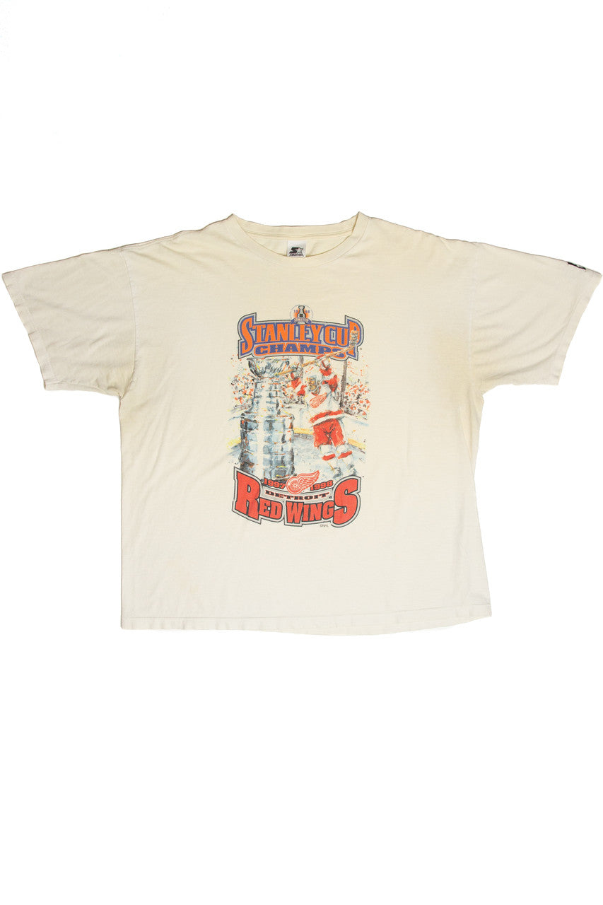 Vintage Red Wings 1998 Stanley Cup Champs T-Shirt