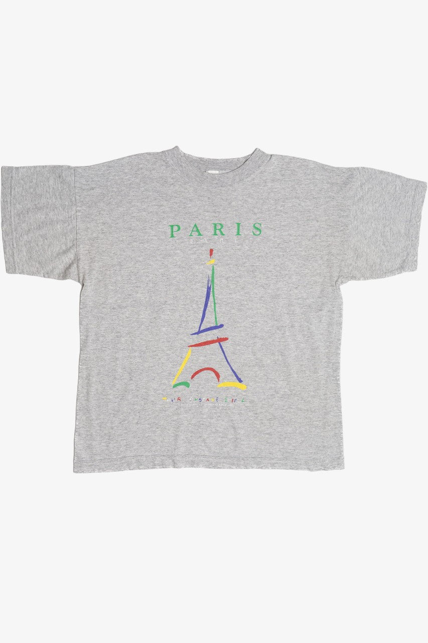 Vintage "Paris France" Eiffel Tower T-Shirt