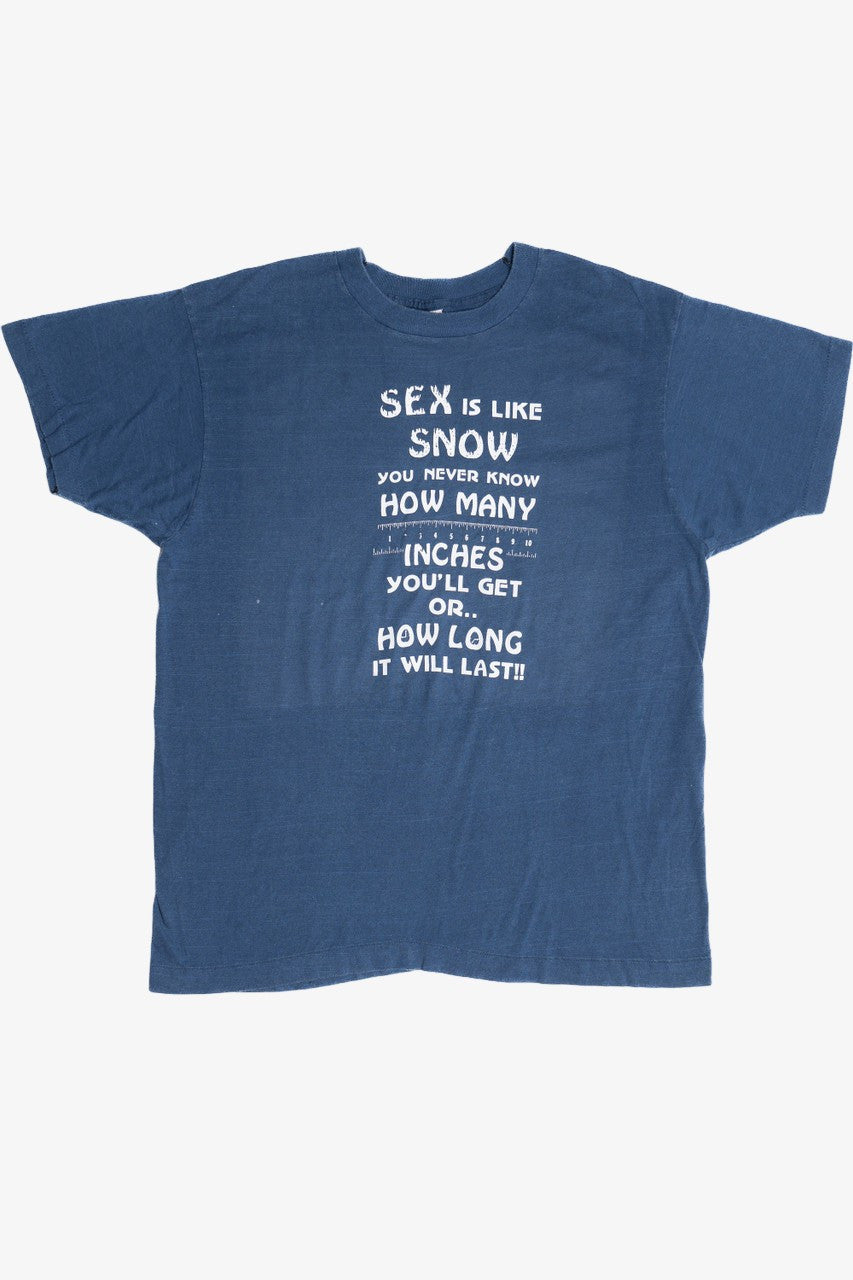 Vintage Humor Snow T-Shirt
