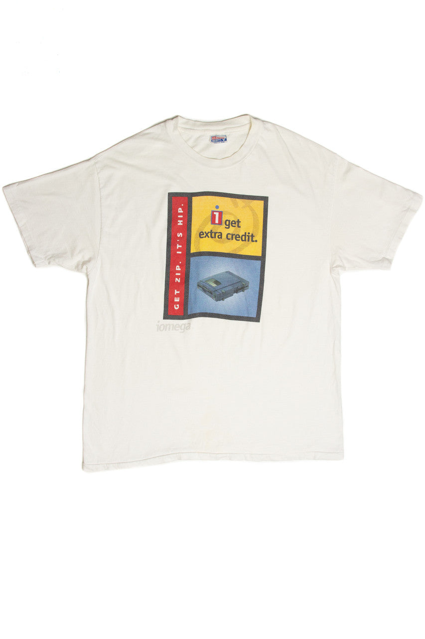 Vintage Iomega Zip Drive T-Shirt (1990s)