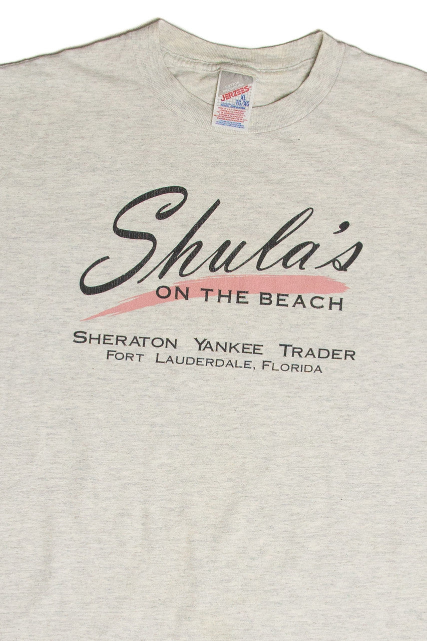 Vintage Shula's On The Beach Lauderdale T-Shirt